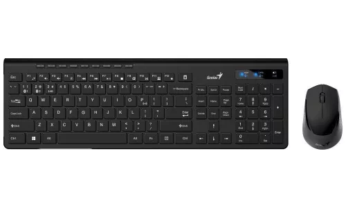 GENIUS SLIMSTAR 8230 WIRELESS BLUETOOTH BILLENTYŰZET COMBO FEKETE, HU