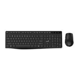 GENIUS KM-8206S WIRELESS BILLENTYŰZET COMBO FEKETE, US