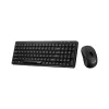 GENIUS LUXEMATE Q8100 WIRELESS BILLENTYŰZET + EGÉR COMBO FEKETE, HU