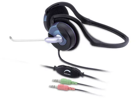 GENIUS HS-300N HEADSET/FEJHALLGATÓ, FEKETE