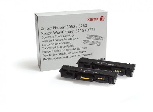 XEROX 3215/3225/3052/3260 FEKETE (2X3K) EREDETI TONER (106R02782)