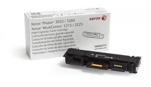 XEROX 3215/3225/3052/3260 FEKETE (3K) EREDETI TONER (106R02778)