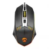 EVEREST SM-G97 GANK RGB GAMER OPTICAL EGÉR, BLACK