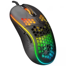 EVEREST SM-G66 X-HOLE RGB GAMER OPTICAL EGÉR, BLACK