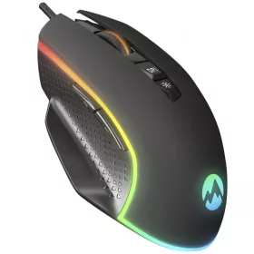 EVEREST RAGE-X2 RGB GAMER OPTICAL EGÉR, BLACK
