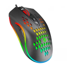 EVEREST SM-G07 METAFOR RGB GAMER OPTICAL EGÉR, BLACK