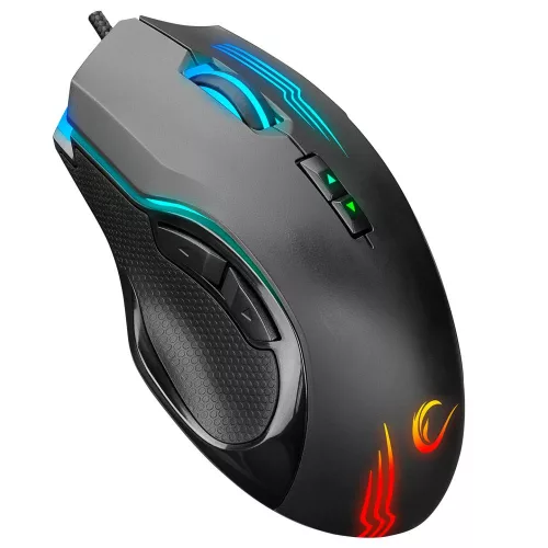 RAMPAGE MX-G38 CLAW GAMER RGB EGÉR, BLACK