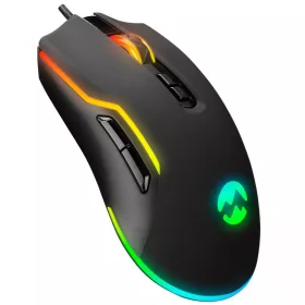 EVEREST SM-G14 DUSK RGB GAMER OPTICAL EGÉR, BLACK