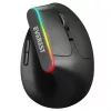 EVEREST SMW-618 ERGONOMIC RBG OPTICAL WIRELESS EGÉR, BLACK