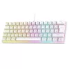 RAMPAGE PLOWER K60 MECHANIKUS GAMING BILLENTYŰZET FEHÉR, US
