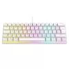 RAMPAGE PLOWER K60 MECHANIKUS GAMING BILLENTYŰZET FEHÉR, US
