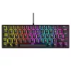 RAMPAGE PLOWER K60 MECHANIKUS GAMING BILLENTYŰZET FEKETE, US