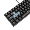 RAMPAGE PLOWER K60 MECHANIKUS GAMING BILLENTYŰZET FEKETE, US