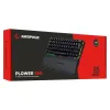 RAMPAGE PLOWER K60 MECHANIKUS GAMING BILLENTYŰZET FEKETE, US