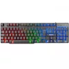 EVEREST KB-188 BOREALIS RAINBOW RGB BILLENTYŰZET FEKETE, HU