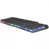 EVEREST KB-188 BOREALIS RAINBOW RGB BILLENTYŰZET FEKETE, HU