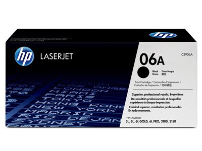 HP C3906A NO.06A FEKETE (4K) EREDETI TONER (C3906A)