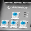 RAMPAGE KB-R28 BLADE PLUS GAMING BILLENTYŰZET FEKETE, HU