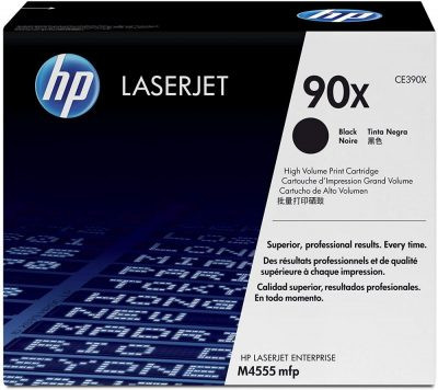 HP CE390X NO.90X FEKETE (24K) EREDETI TONER (CE390X)