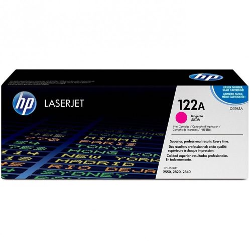 HP Q3963A NO.122A MAGENTA (4K) EREDETI TONER (Q3963A) LEÉRTÉKELT