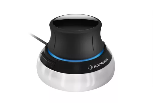 3D CONNEXION SPACEEGÉR, COMPACT BLACK/SILVER