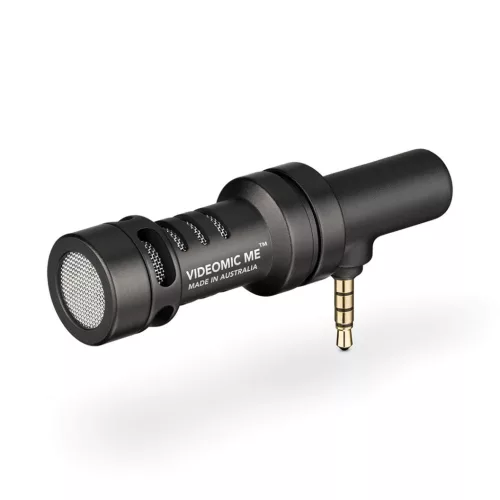 RODE VIDEOMIC ME KOMPAKT MIKROFON MOBILESZKÖZÖKHÖZ, FEKETE