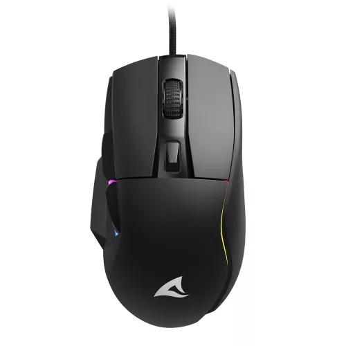 SHARKOON SKILLER SGM35 RGB GAMER EGÉR, BLACK