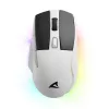 SHARKOON SKILLER SGM50W RGB WIRELESS GAMER EGÉR, WHITE