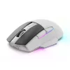 SHARKOON SKILLER SGM50W RGB WIRELESS GAMER EGÉR, WHITE