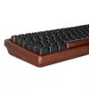 SHARKOON SKILLER SGK50 S2 WOOD PBT GAMING BILLENTYŰZET BROWN/FEKETE, UK
