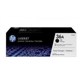 HP CB436AD NO.36AD FEKETE (2X2K) EREDETI DUOPACK (CB436AD)