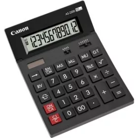 CANON AS-2200 ASZTALI SZÁMOLÓGÉP, FEKETE