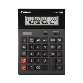 CANON AS-2400 ASZTALI SZÁMOLÓGÉP, FEKETE