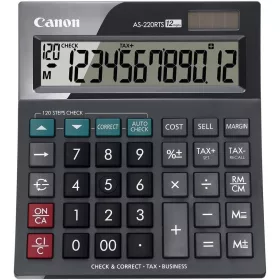 CANON AS-220RTS ASZTALI SZÁMOLÓGÉP, FEKETE