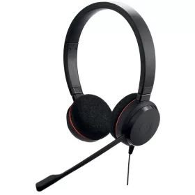 JABRA EVOLVE 20 MS STEREO USB C/A, FEKETE