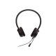JABRA EVOLVE 20 UC DUO USB HEADSET/FEJHALLGATÓ, FEKETE