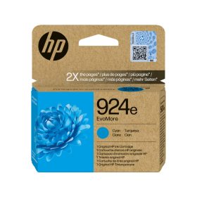 HP 4K0U7NE NO.924E CIÁN EREDETI TINTAPATRON