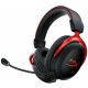 HYPERX CLOUD II WIRELESS GAMER FEJHALLGATÓ FEKETE-PIROS (4P5K4AA)
