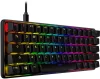 HP HYPERX ALLOY ORIGINS 60 RGB HX RED SWITCH MECHANIKUS GAMING BILLENTYŰZET FEKETE, US