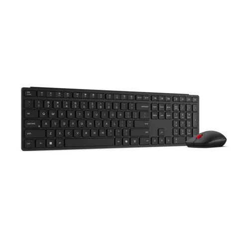 LENOVO PRO 6000 WIRELESS BLUETOOTH MULTI-MODE COMBO BILLENTYŰZET + EGÉR, FEKETE, HU