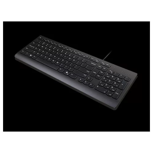 LENOVO ESSENTIAL VEZETÉKES BILLENTYŰZET FEKETE, HU