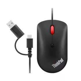 LENOVO THINKPAD USB-C VEZETÉKES COMPACT EGÉR, BLACK