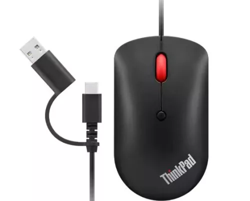 LENOVO THINKPAD USB-C VEZETÉKES COMPACT EGÉR, BLACK