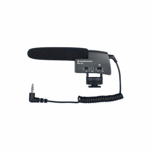 SENNHEISER MKE 400 SHOTGUN MIKROFON, KAMERÁKHOZ, VEZETÉKES
