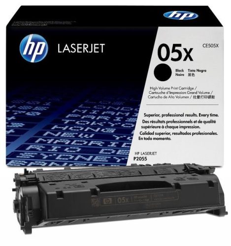 HP CE505X NO.05X FEKETE (6,5K) EREDETI TONER (CE505X)