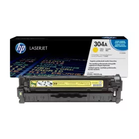 HP CC532A NO.304A SÁRGA (2,8K) EREDETI TONER (CC532A)