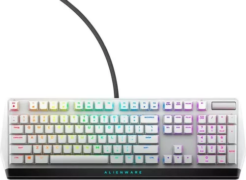 DELL ALIENWARE AW510K LOW PROFILE RGB MECHANIKUS GAMING BILLENTYŰZET LUNAR LIGHT, US