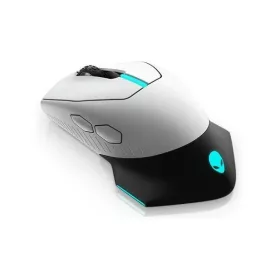  DELL ALIENWARE 610M WIRED/WIRELESS GAMING EGÉR - AW610M (LUNAR LIGHT), FEHÉR (‎545-BBCN)