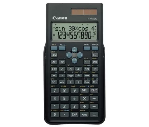 CANON F-715SG TUDOMÁNYOS SZÁMOLÓGÉP, FEKETE