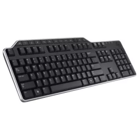   DELL KB-522 VEZETÉKES MULTIMÉDIÁS IRODAI BILLENTYŰZET, FEKETE, HU